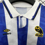 1991 Sheffield Wednesday Home Retro Soccer Jersey