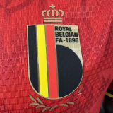 2026/27 Belgium Home Red Player Version Soccer Jersey