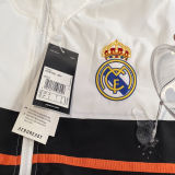2025/26 RM White Retro Style Windbreaker