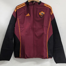 2025/26 Roma Red Windbreaker