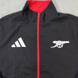 2026 ARS Red And Black Reversible Windbreaker 双面