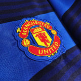2011/2012 M Utd Away Blue Retro Soccer Jersey