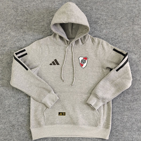 2026 River Plate Grey Hoody 灰色
