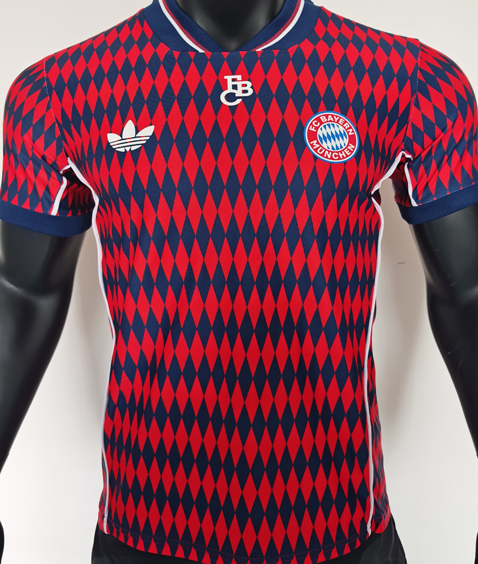 2025/26 Bayern Munich Local Red Retro
