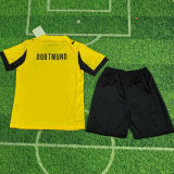 2025/26 BVB UCL Version Yellow Kids Soccer Jersey