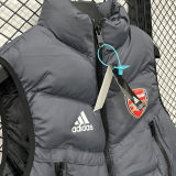 2026/27 ARS Grey Black Cotton Vest Jacket  J3306 灰黑色