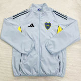 2026 Boca Grey White Windbreaker