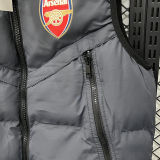 2026/27 ARS Grey Black Cotton Vest Jacket  J3306 灰黑色