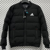 2026/27 AD Black Baseball Cotton Windbreaker Jacket BQ7701