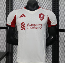 2025/26 LFC Away White  Player  Soccer Jersey 背有97标