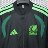 2026 Mexico Green Black Windbreaker