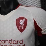 2025/26 LFC Away White  Player  Soccer Jersey 背有97标