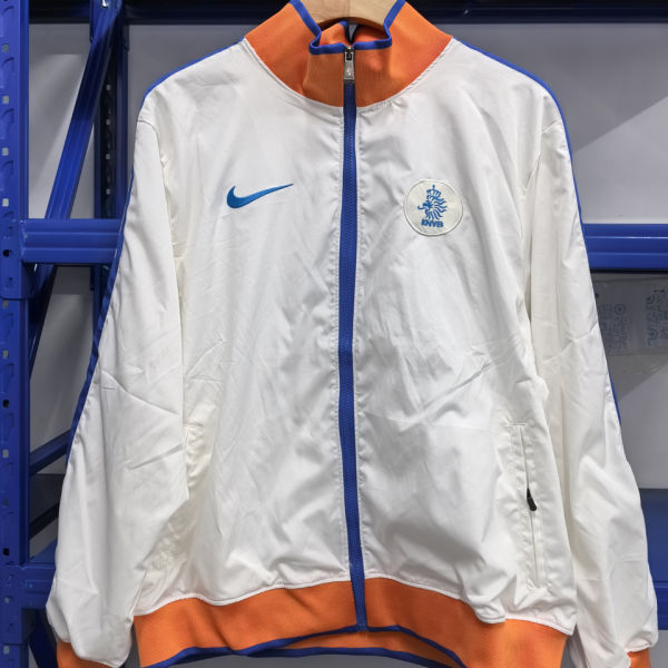 2025/26 NL White Retro Windbreaker