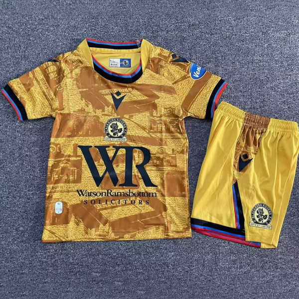 2025/26 Blackburn Third Kid Soccer Jersey