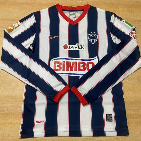 2009/2010 Monterrey Home Retro Long Sleeve Soccer Jersey
