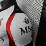 2025/26 AC Milan Away White Player Version Soccer Jersey