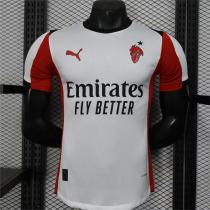 2025/26 AC Milan Away White Player Version Soccer Jersey