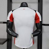 2025/26 AC Milan Away White Player Version Soccer Jersey
