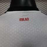 2025/26 AC Milan Away White Player Version Soccer Jersey