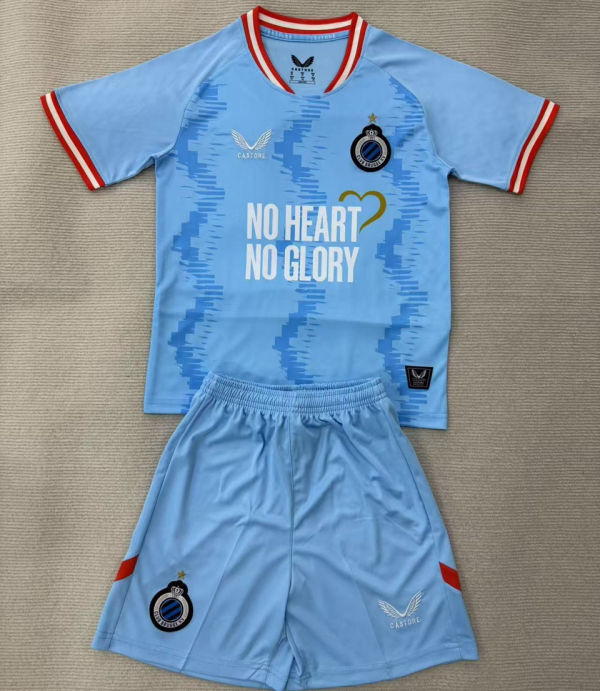 2025/26 Club Brugge Third Kids Soccer Jersey