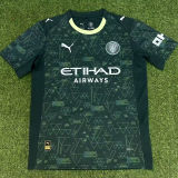 2025/26 Man City 4TH Player Version Soccer Jersey