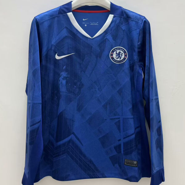 2025/26 CFC Home Blue Fans Long Sleeve Soccer Jersey