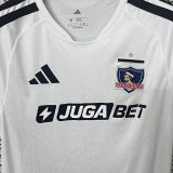 2025/26 Colo-Colo Home White Fans Soccer Jersey