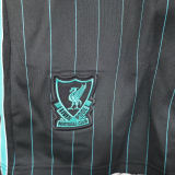 2025/26 LFC Black Retro Style Shorts Pants