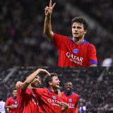 2025/26 PSG Third Red Player Version Long Sleeve Soccer Jersey