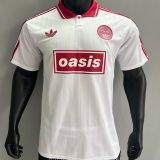2025/26 AD x oasis #25 White Retro Style Player Version Soccer Jersey (Have No.25 带号码）