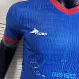 2025 Cape Verde Home Blue Player Version Jersey