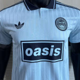 2025/26 AD x oasis #25 Blue Retro Style Player Version Soccer Jersey (Have No.25 带号码）