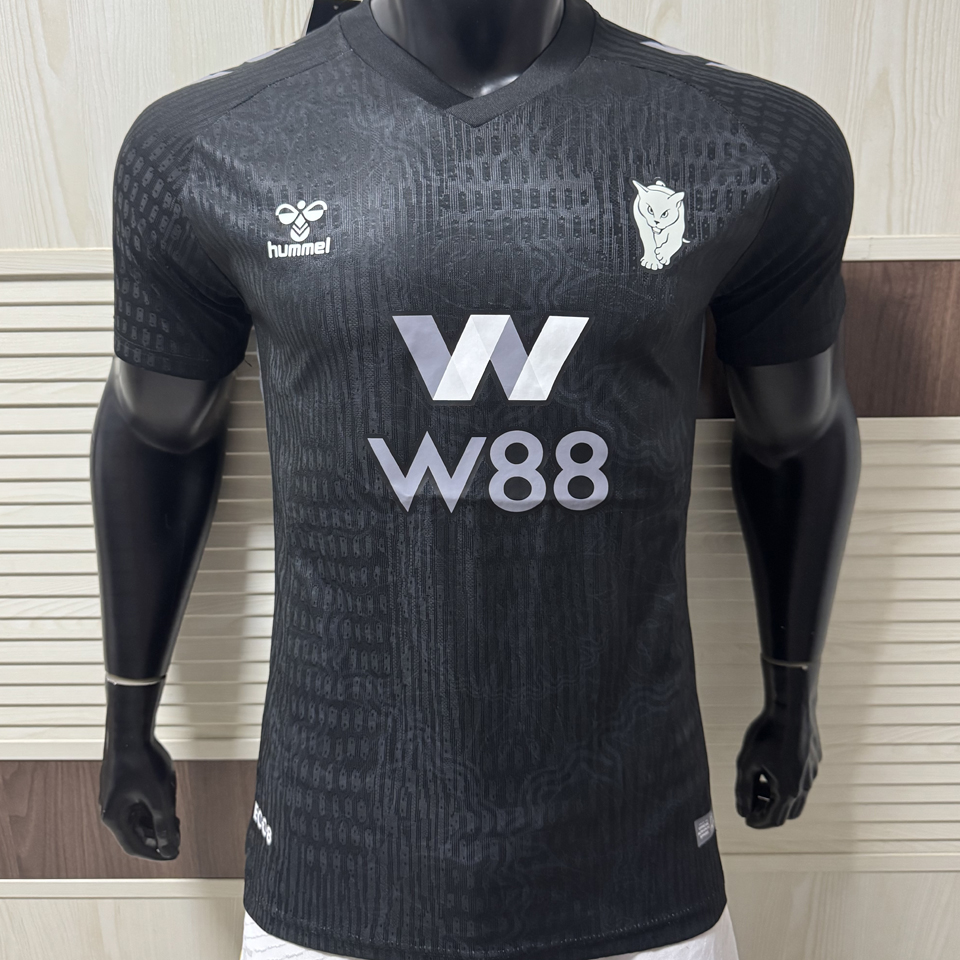 2025/26 Sunderland Tercera Black Versión Jugador