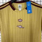 2025/26 ARS Yellow Retro Style Fans Soccer Jersey