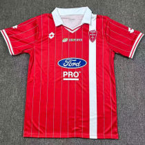 2025/26 Monza Home Red Fans Soccer Jersey