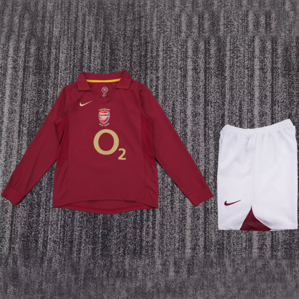 2005/2006 ARS Home Retro Kids Long Sleeve Soccer Jersey