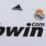 2008/2009 RM Home White Retro Kids Soccer Jersey