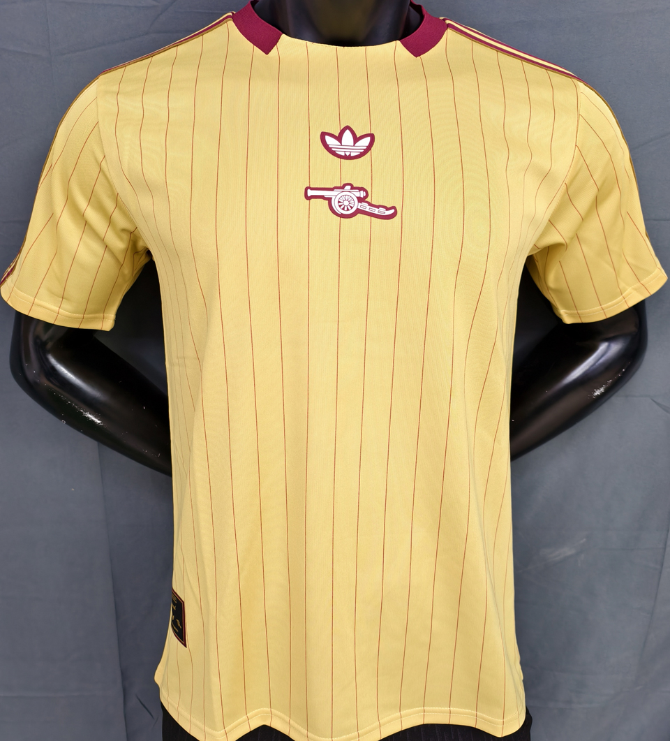 2025/26 Arsenal Local Yellow Retro
