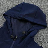 2026 PSG Sapphire Blue Windbreaker Jacket （A Set）