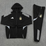 2026 Argentina Black Windbreaker Jacket  (A Set）