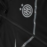 2026 In Milan Black Windbreaker Jacket  （A Set）