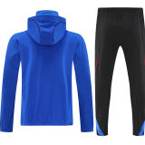 2026 M Utd Blue Windbreaker Jacket  （A Set）