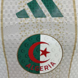 2026/27 Algeria Home White Player Version Soccer Jersey（胸前有数字）