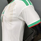 2026/27 Algeria Home White Player Version Soccer Jersey（胸前有数字）