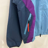 2026 PSG Fashion Light Blue Windbreaker
