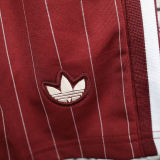 2025/26 AA Red Retro Style Shorts Pants