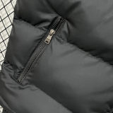 2026/27 NK x AIR Black Cotton Vest Jacket J5502 黑色带帽