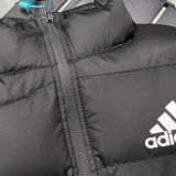 2026/27 AD Classic Black Cotton Vest Jacket J5 黑色