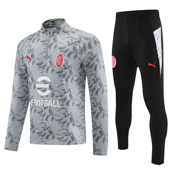 2026 AC Grey Sweater Tracksuit