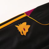 2026 Roma Black Jacket Tracksuit